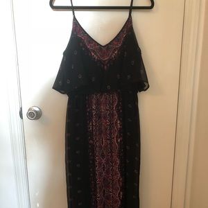 Express boho maxi dress